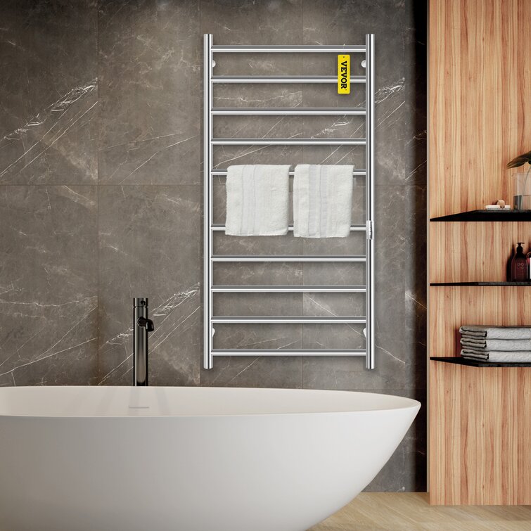 Small bathroom towel online rail